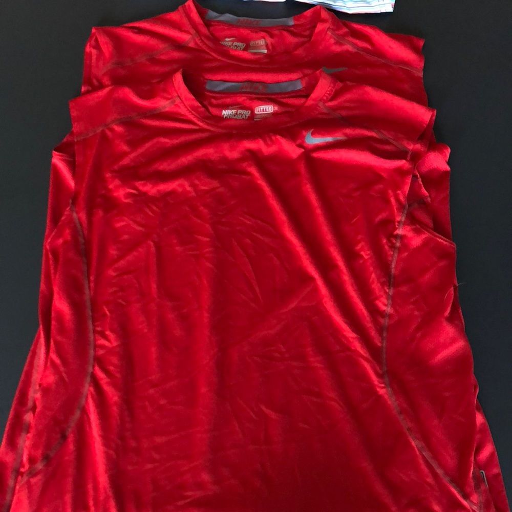 MULTIPLE Red Nike Sleeveless